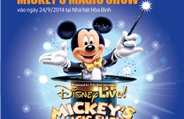 Tặng vé xem Disney Live! Mickey’s Magic Show từ ILA